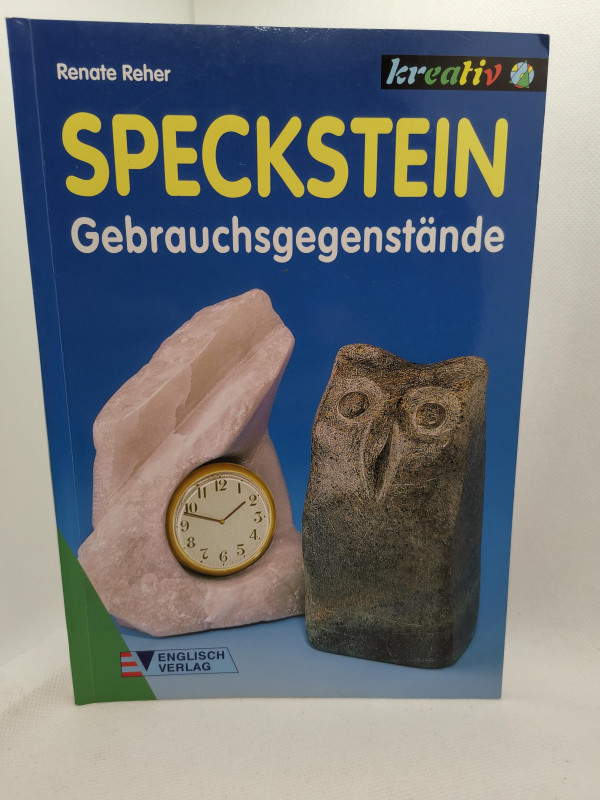 gebrauchtes Buch; Speckstein; Gebrauchsgegenstnde; Renate Reher