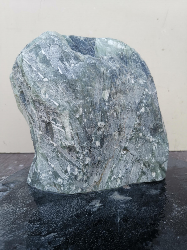 Speckstein Einzelstck aus Indien grner Farb Mix 6.690 kg