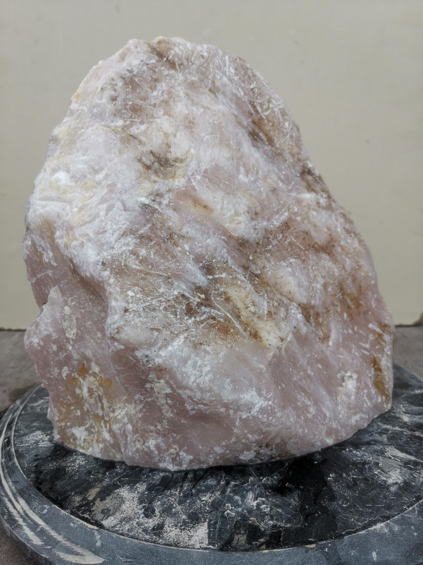 Speckstein Einzelstck aus China; rosa; 13,110 kg