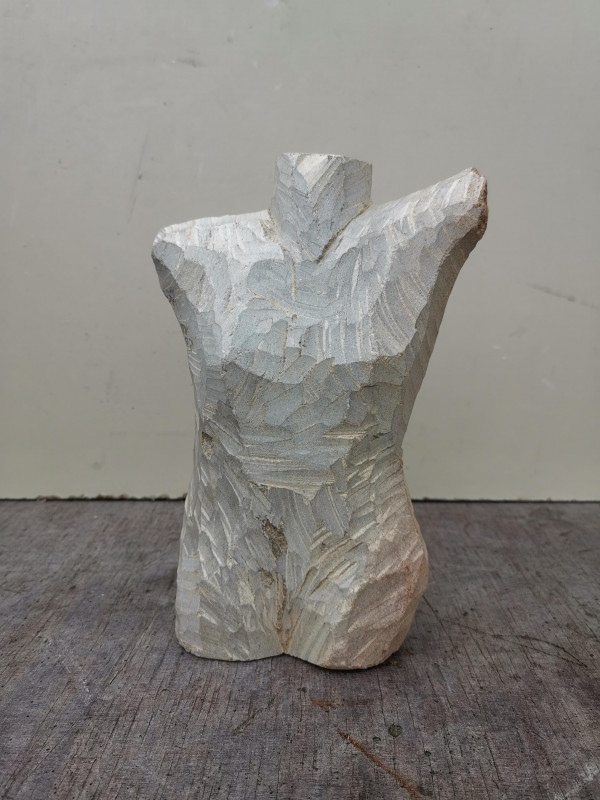 Speckstein XXL; Torso Frau; Einzelstck; Brasilien; braun; 2.980 kg
