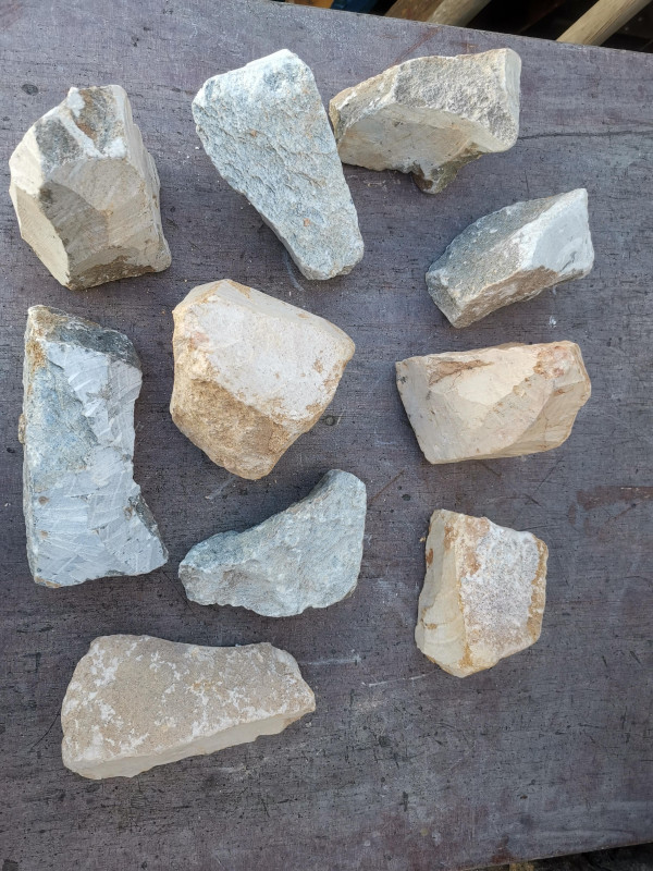 Speckstein; aus Brasilien; Gesamt 10 kg; besonders hochwertige Qualitt