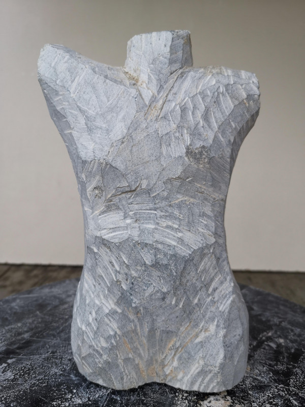 Speckstein; XXL Torso Frau; Einzelst�ck; Brasilien; gr�n; 2.290 kg