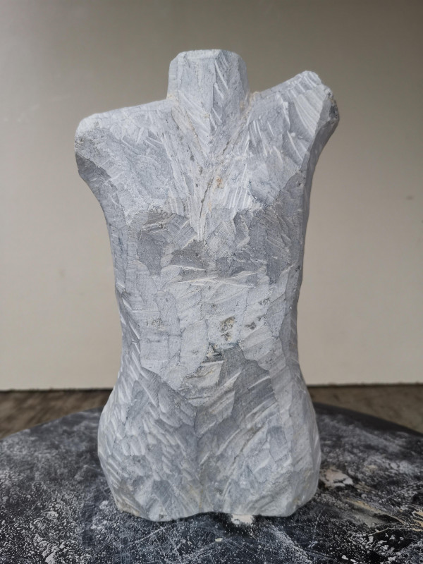 Speckstein; XXL Torso Frau; Einzelst�ck; Brasilien; gr�n; 2.150 kg