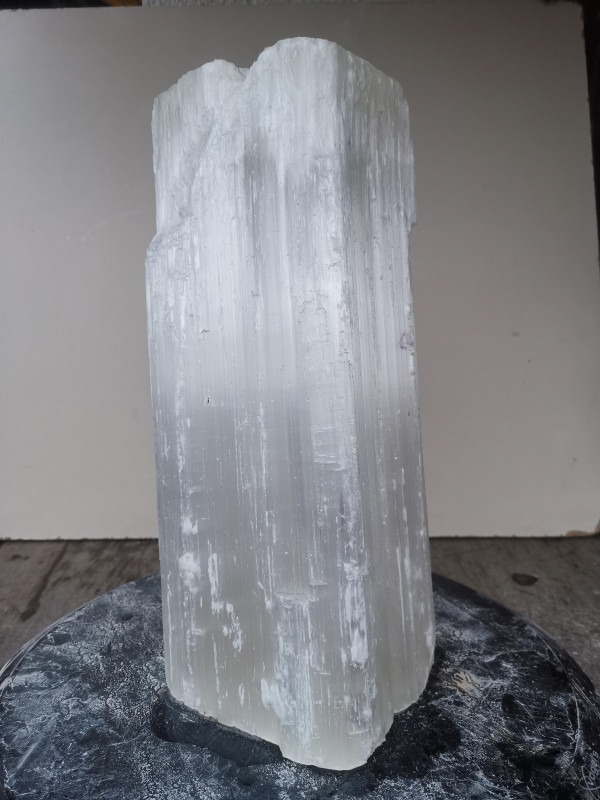 Selenit; Heilstein; Marokko; transparent; 9,710 kg