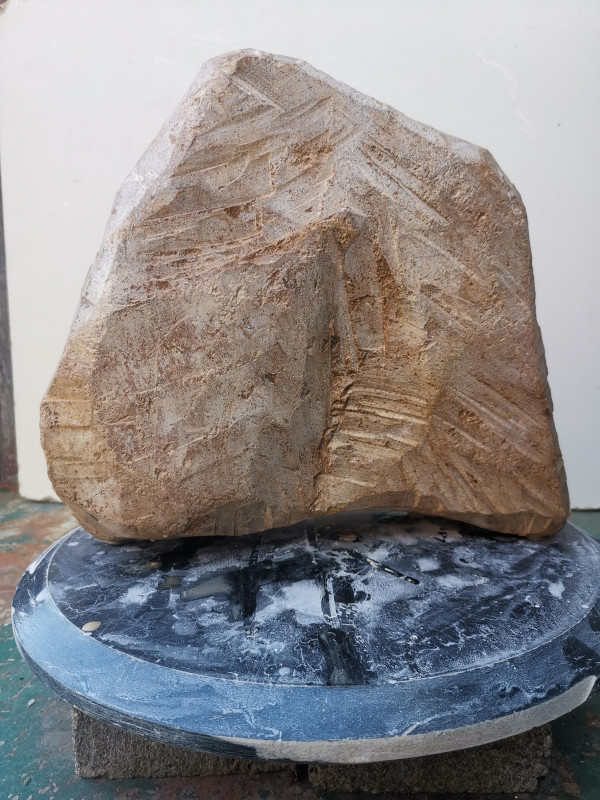 Speckstein; Einzelst�ck; aus Brasilien; braun;�13,280 kg