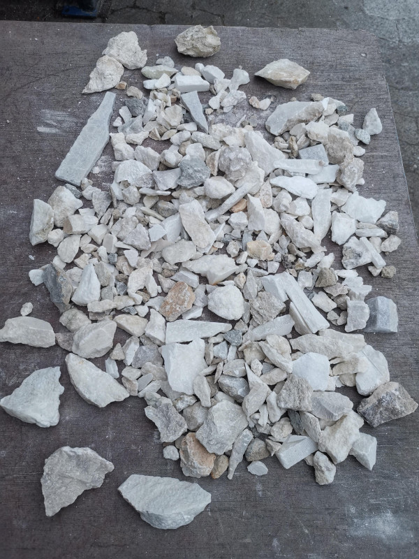 Alabaster; Kleinstst�cke; Einzelposition; Gesamt 2 kg