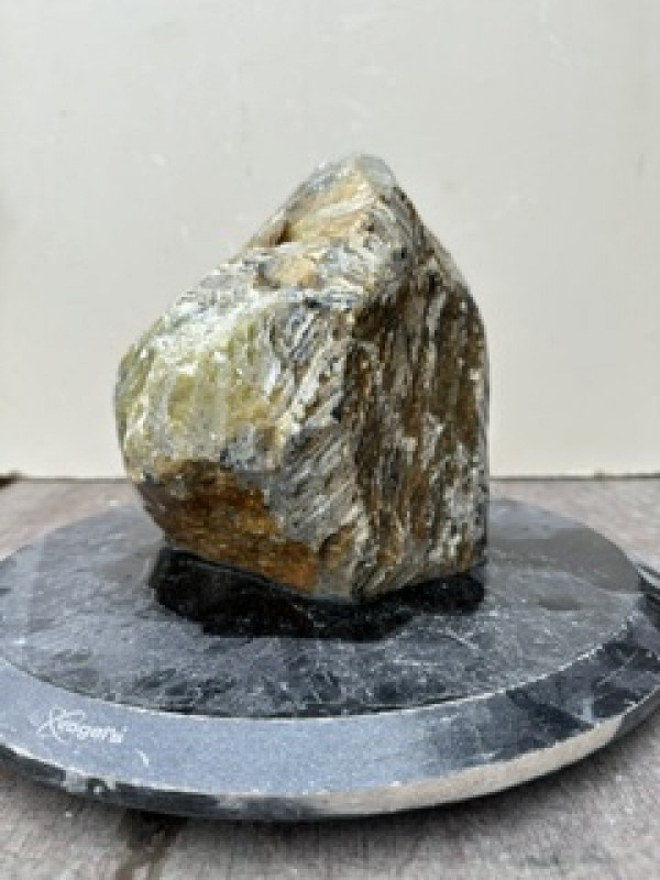 Speckstein; Einzelst�ck; aus Brasilien; 3 Farben; 7,210 kg