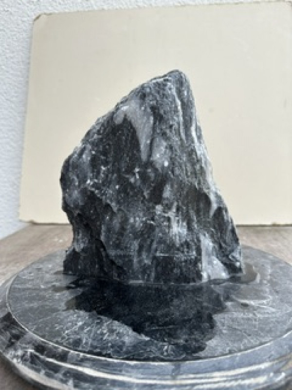 Speckstein; Einzelst�ck; China; schwarz-wei�; 5,790 kg