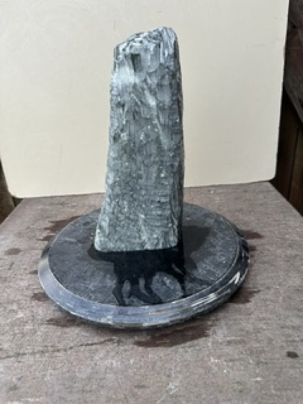 Speckstein; Einzelst�ck; Indien; dunkelgr�n; 7,810 kg