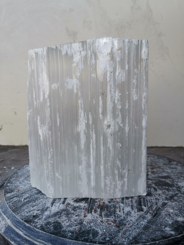 Selenit; Heilstein; Einzelst�ck; Marokko; transparent; 6,670 kg