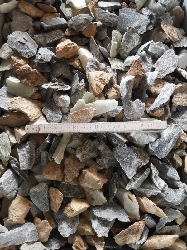 Speckstein; ungeschrumpft; Sortiment; 20-50g; 1 kg