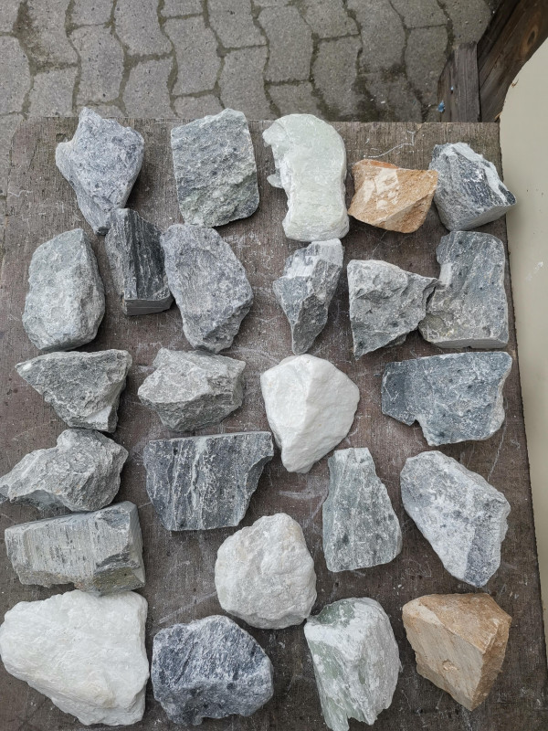 Speckstein; Sortiment; von 400-500g; ungeschitten; 10,780 kg