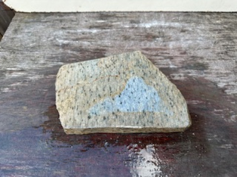 Speckstein; Scheibe; Einzelst�ck; Farb Mix; 1,500 kg