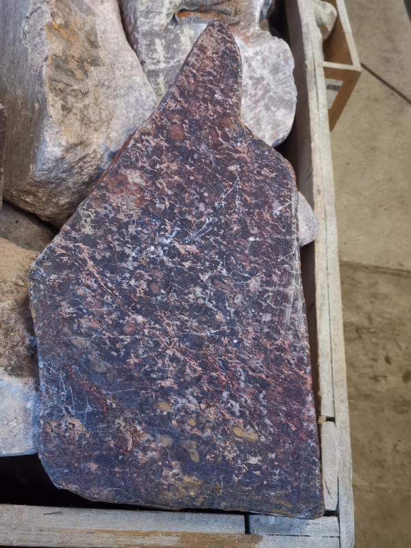 Speckstein, Galastone, Indien, violett, hart, 5Kg