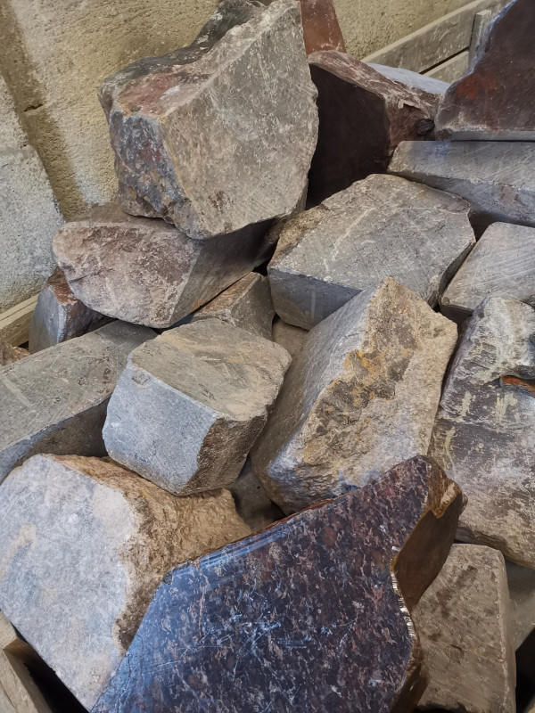 Speckstein, Galastone, Indien, violett, hart, 5Kg