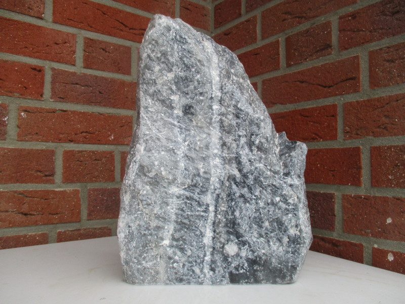 Speckstein, Einzelstück, China, schwarz-weiß 17.360 kg