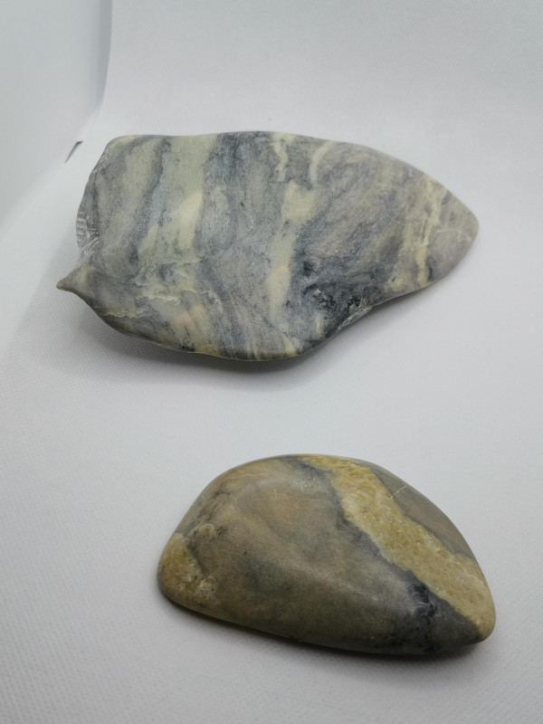 Speckstein; Indien; mehrfarbiger Streifenstein; 5.0 kg