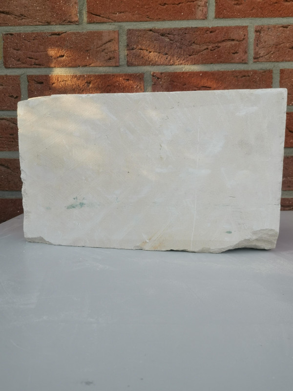 Sandstein aus Frankreich, kleine rechteckige Platte, 5.790 kg