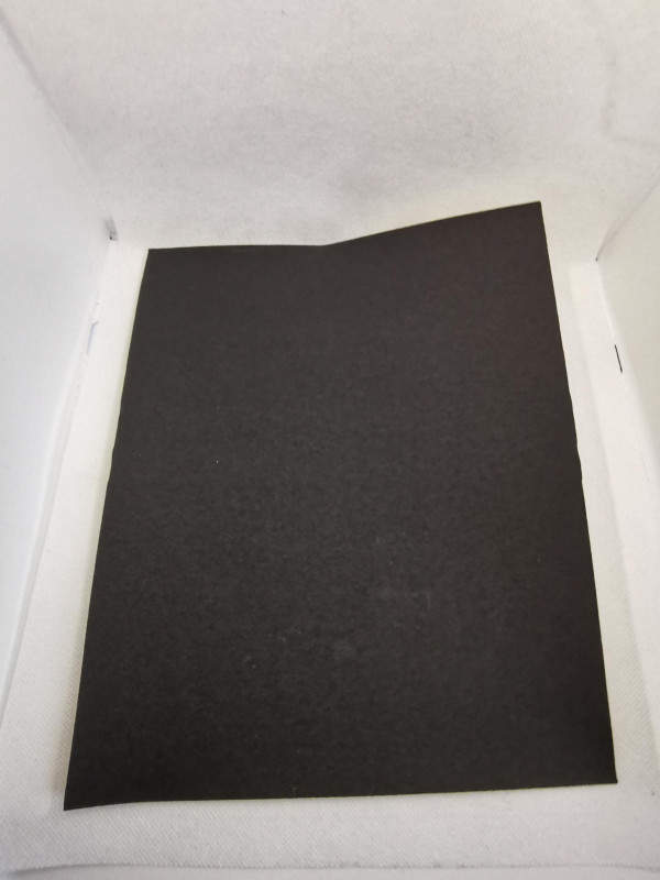 Nassschleifpapier; 3 B�gen; verschiedene K�rnungen; 400; 800; 1200