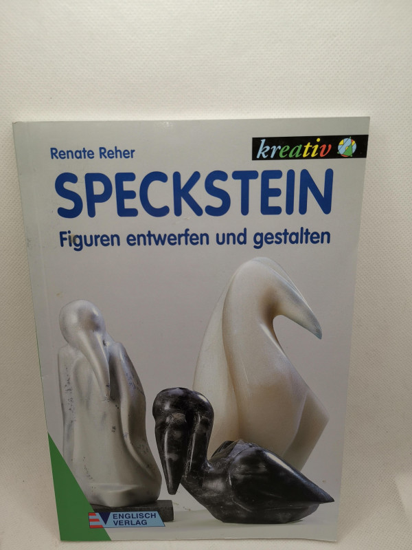Speckstein; Kreativ Set; gebrauchtes Buch; Werkzeug; Schleifmittel; Politur; 3 kg Speckstein