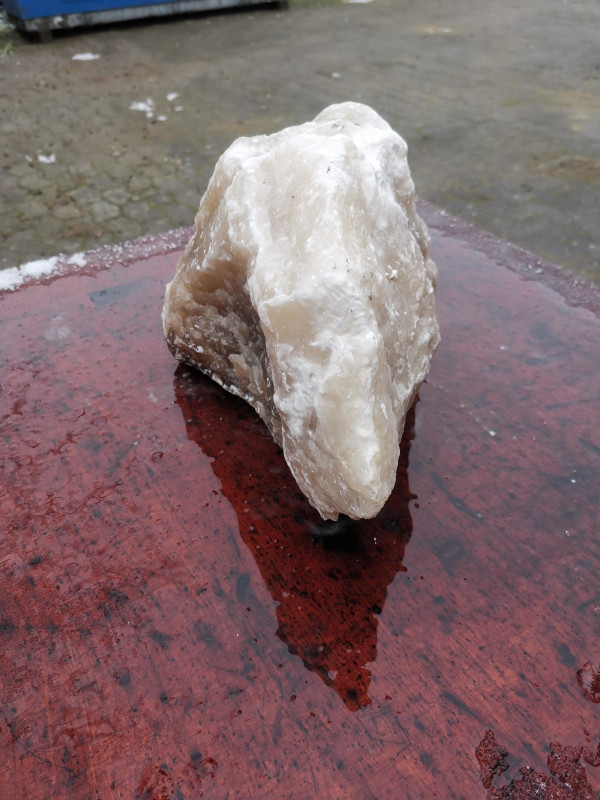 Alabaster; Creme; Einzelstck; 9.210 kg