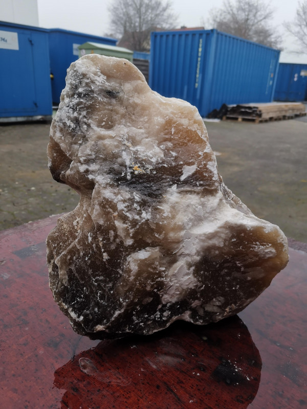 Alabaster; schwarz; tlw. Creme; tlw. transparent; 10.960 kg