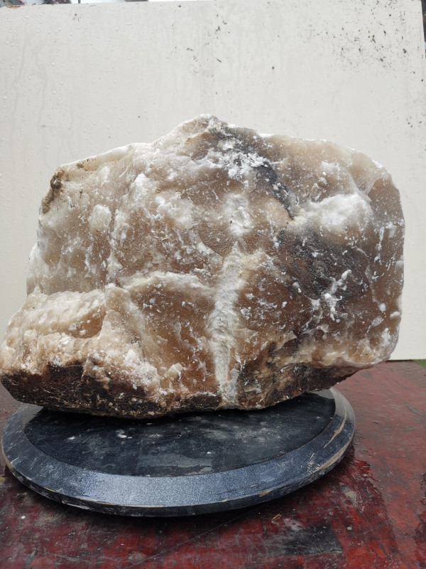 Alabaster; Einzelstck; Bruchstck; Creme; 19.830 kg