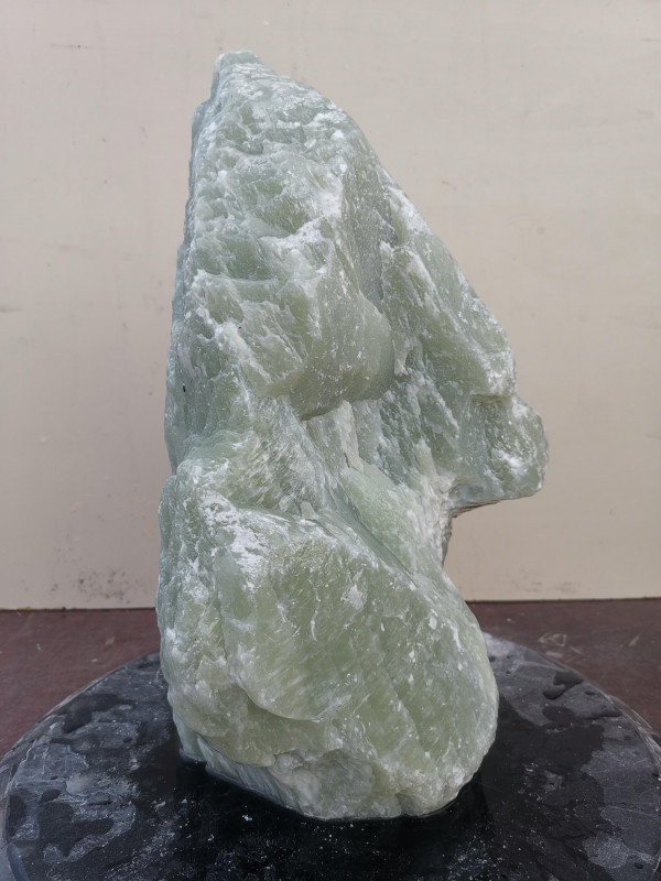 Speckstein; Einzelstück; China; Lemongrün; 12.130 kg