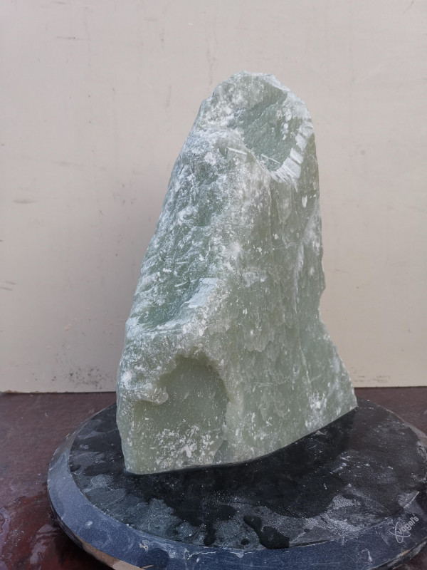 Speckstein; Einzelstck; China; Lemongrn; 14.090 kg