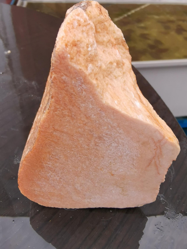 Speckstein aus China; Haut bis helle Lachsfarbe; 5 kg