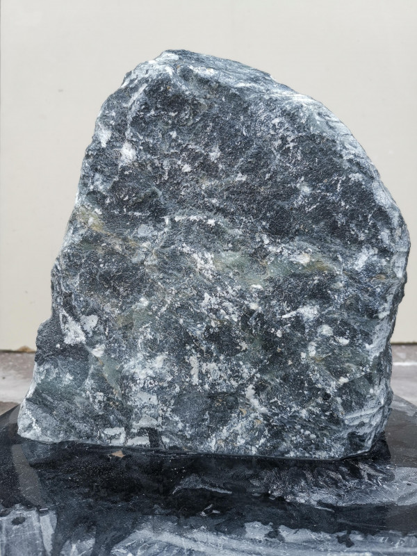 Speckstein, Einzelstck, Indien, dunkelgrn; 9,040 kg
