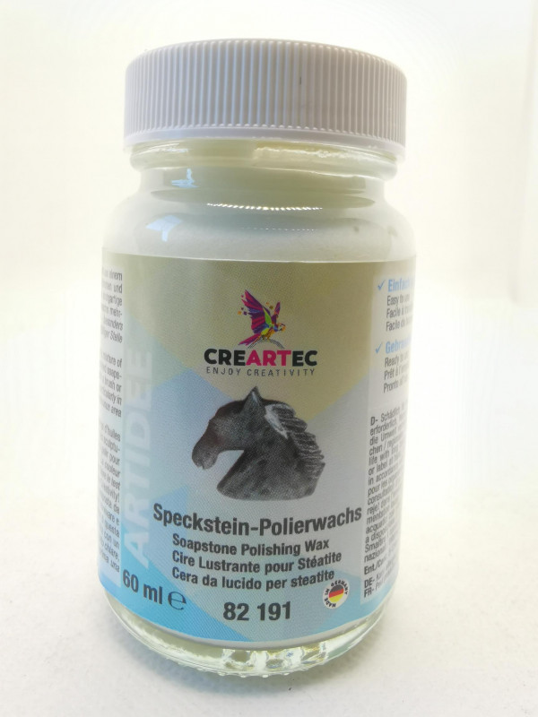 Creartec; Speckstein Polierwachs; 60ml