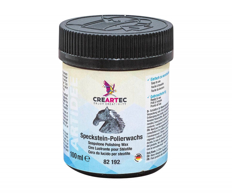 Creartec; Speckstein Polierwachs; 100 ml