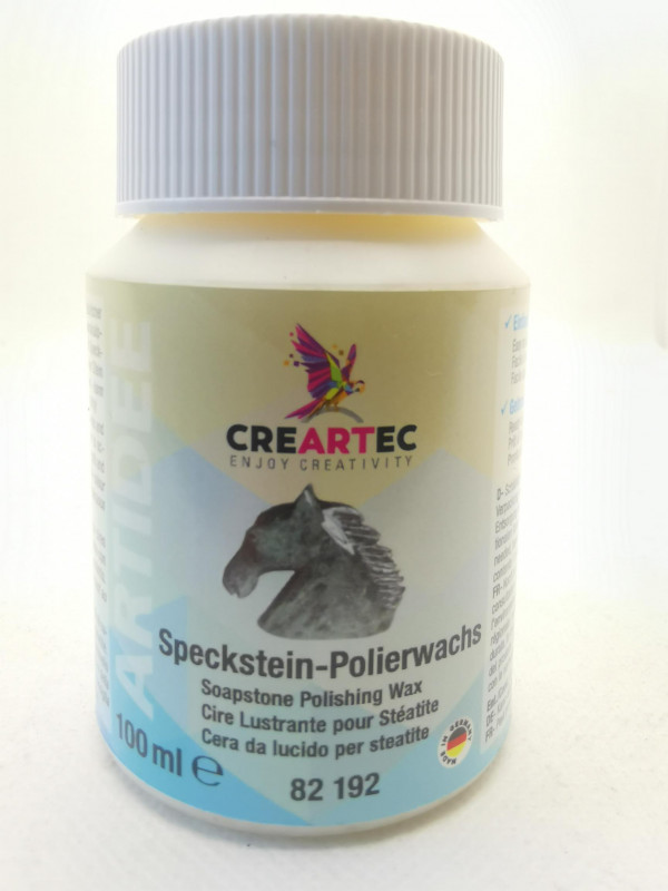 Creartec; Speckstein Polierwachs; 100 ml