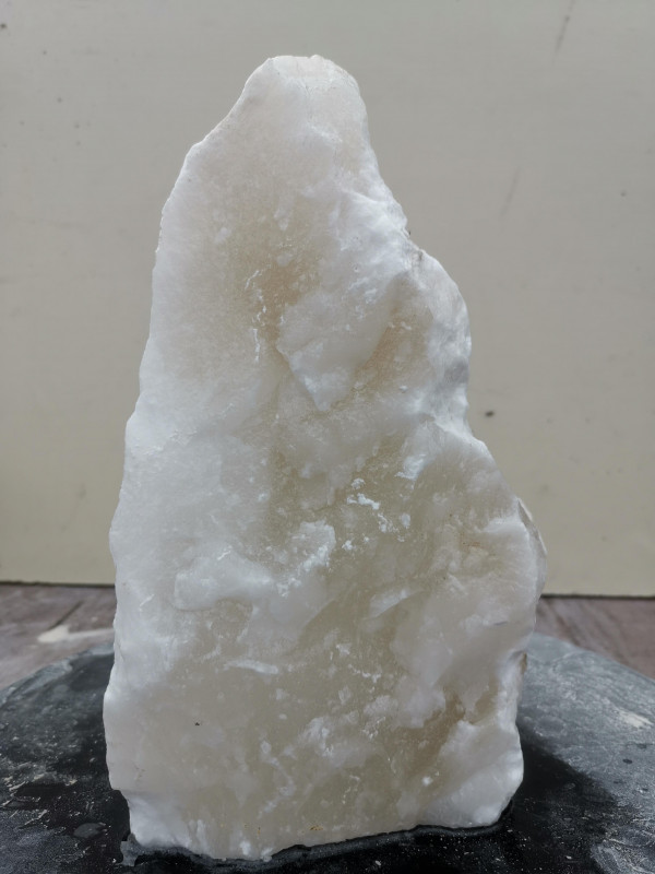 Alabaster; Einzelstck; Sule; transparent wei; 4,820 kg