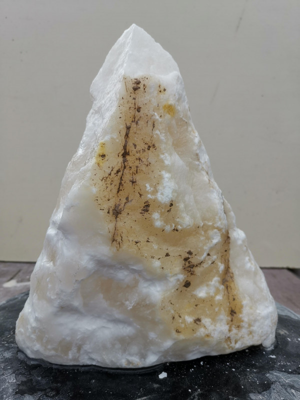 Alabaster; Einzelstck; Sule; wei; 6,400 kg