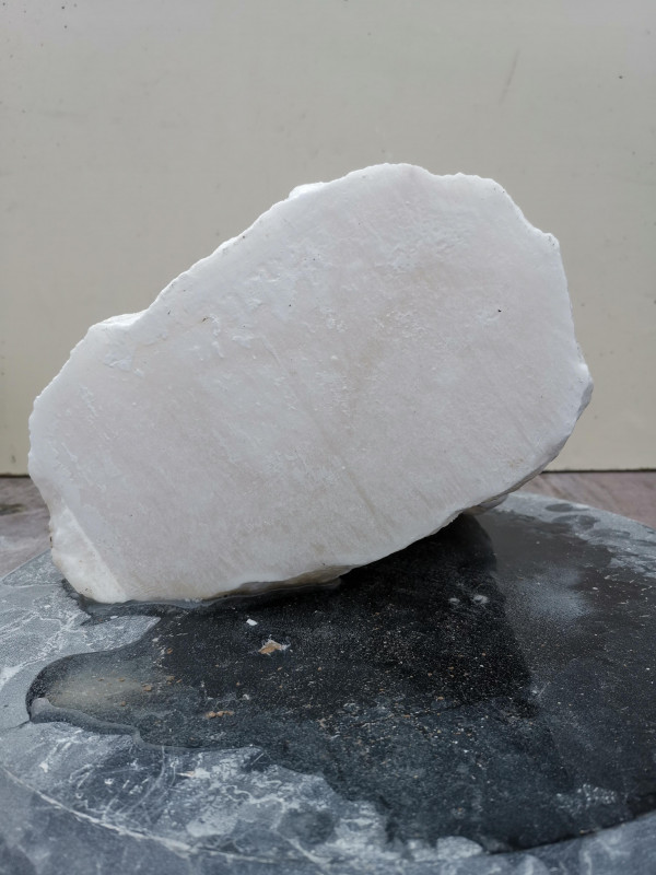 Alabaster; Einzelstck; Sule; wei; 6,400 kg