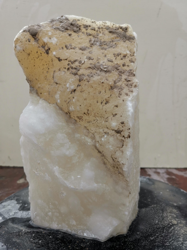 Alabaster; transparent; Einzelstck; Sule; 6,020 kg