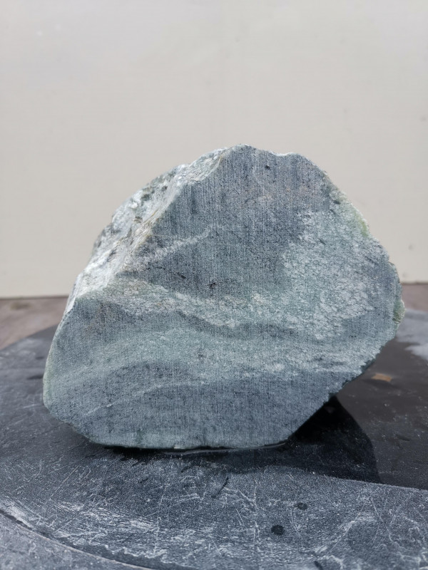 Speckstein; Einzelstck; Indien; grn Mix; 3.450 kg