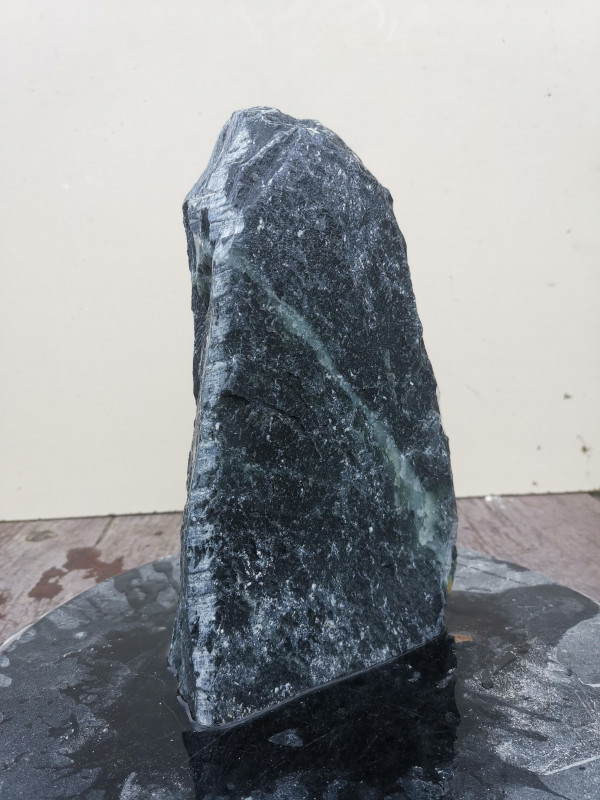 Speckstein; Einzelstck; Indien; dunkelgrn; 4.410 kg