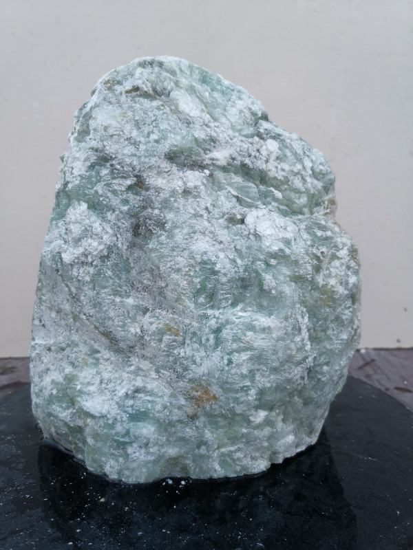 Speckstein; Einzelstck; Indien; trkis; 9.400 kg