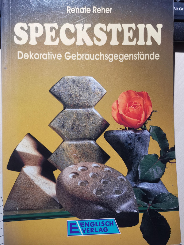 Speckstein; dekorative Gebrauchsgegenstnde; Renate Reher; gebrauchtes Buch