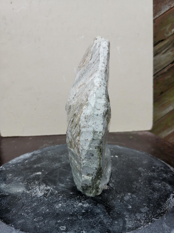 Speckstein; Einzelstck; Brasilien; grn; lustige Form; 5,210 kg