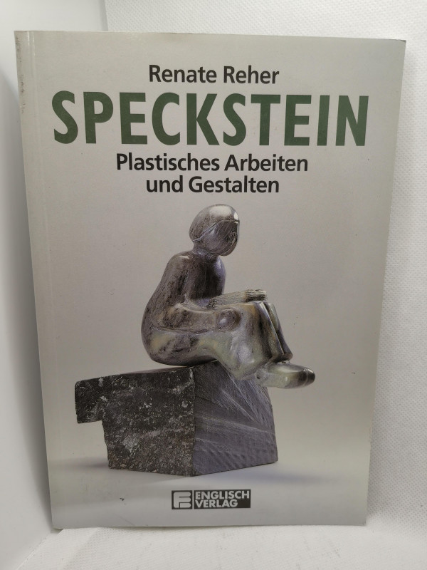 Kreativ Set; gebr. Buch; Werkzeug; Schleifmittel; Politur; Speckstein