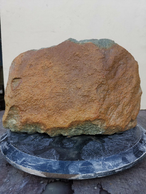 Serpentin; Einzelstck; aus Simbabwe; opal grn; 12,600 kg