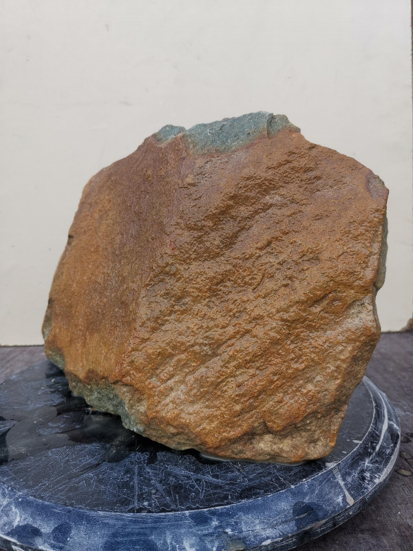 Serpentin; Einzelstck; aus Simbabwe; opal grn; 12,600 kg