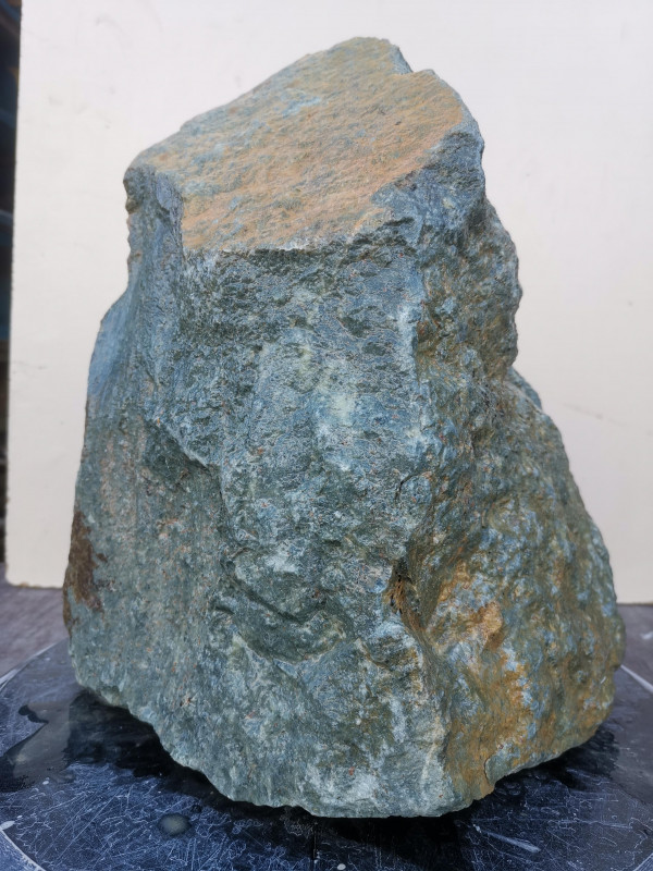 Serpentin; Einzelstck; aus Simbabwe; opal grn; 16,990 kg