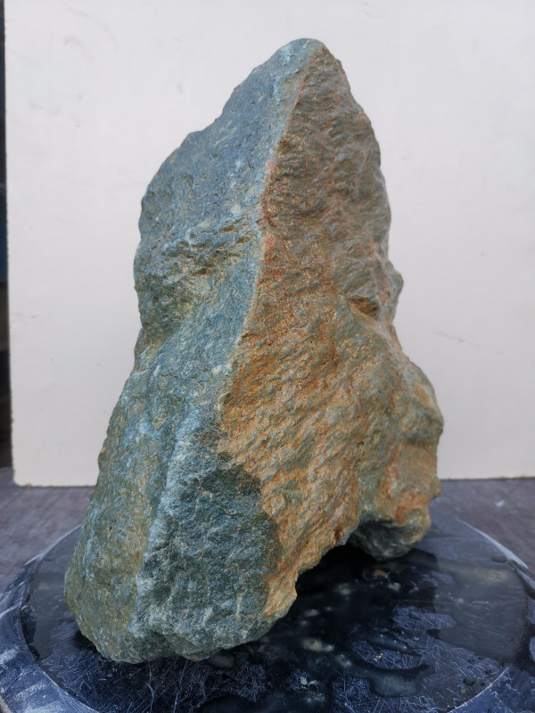 Serpentin; Einzelstck; aus Simbabwe; opal grn; 16,990 kg