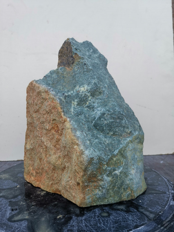 Serpentin; Einzelstck; aus Simbabwe; opal grn; 8,570 kg