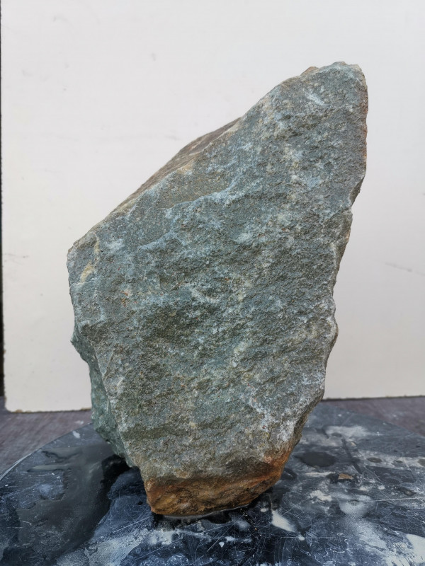 Serpentin; Einzelstck; aus Simbabwe; opal grn; 9,440 kg